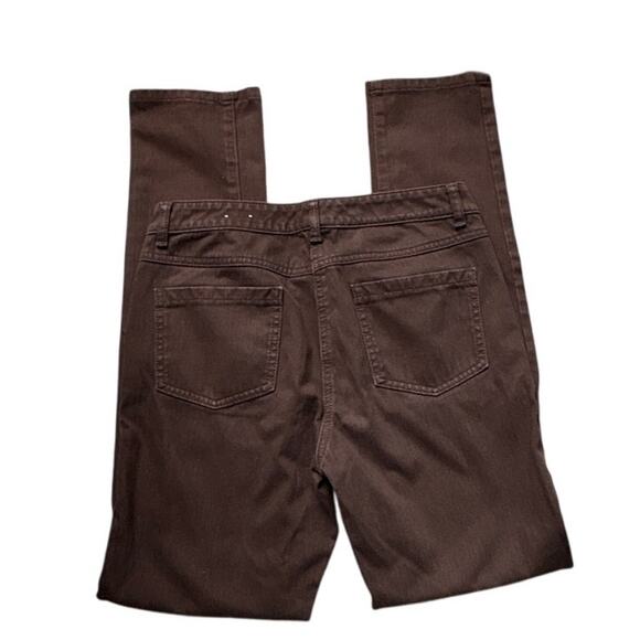 Women’s J. McLaughlin Brown Pants Flat Front Trousers Preppy Classic Size 6 - Picture 3 of 5